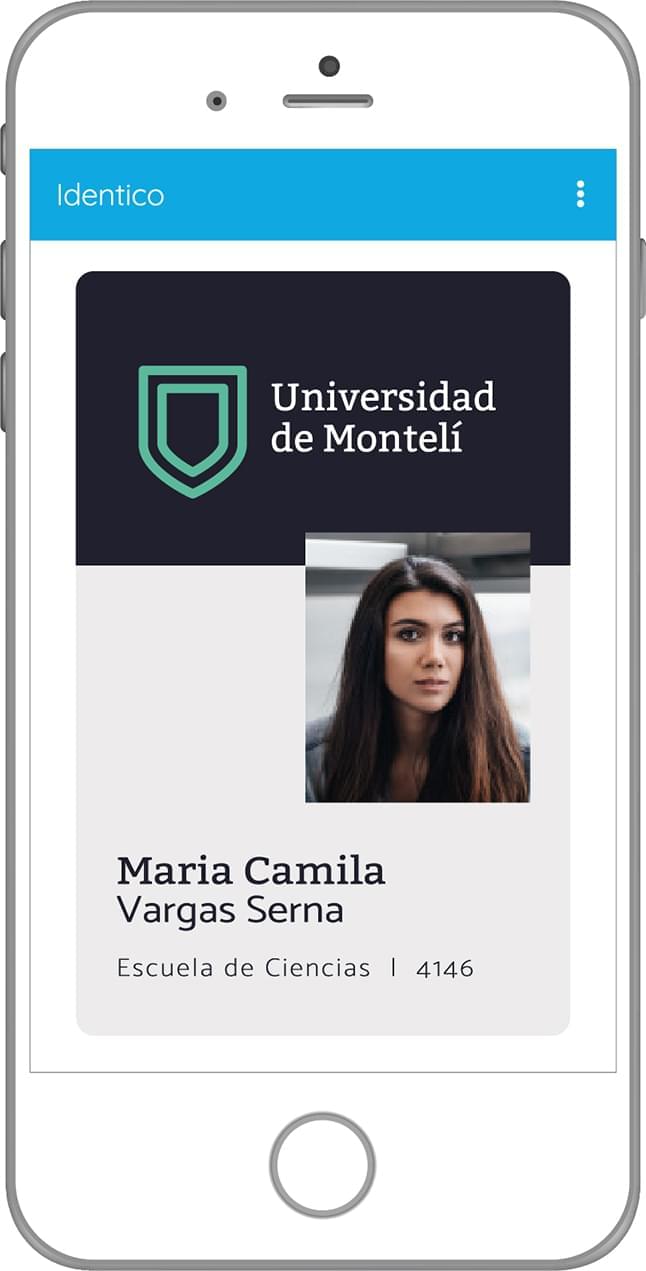 Identificación en dispositivo movil
