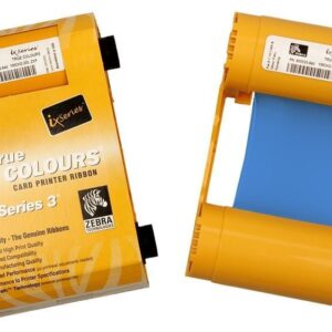 Cinta Zebra ZXP3 Blue para la impresión monocromática de alta calidad