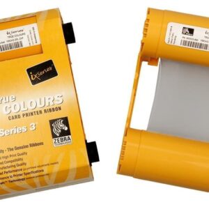 Cinta Zebra Silver ZXP3 para la impresión monocromática