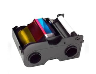 Cinta YMCKO 45010 para impresora HID Fargo DTC1250e y 1000, a todo color