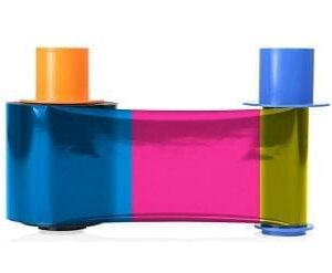 Cinta YMCKO 84053 para impresora HID Fargo HDP 5000, consumible CMYK