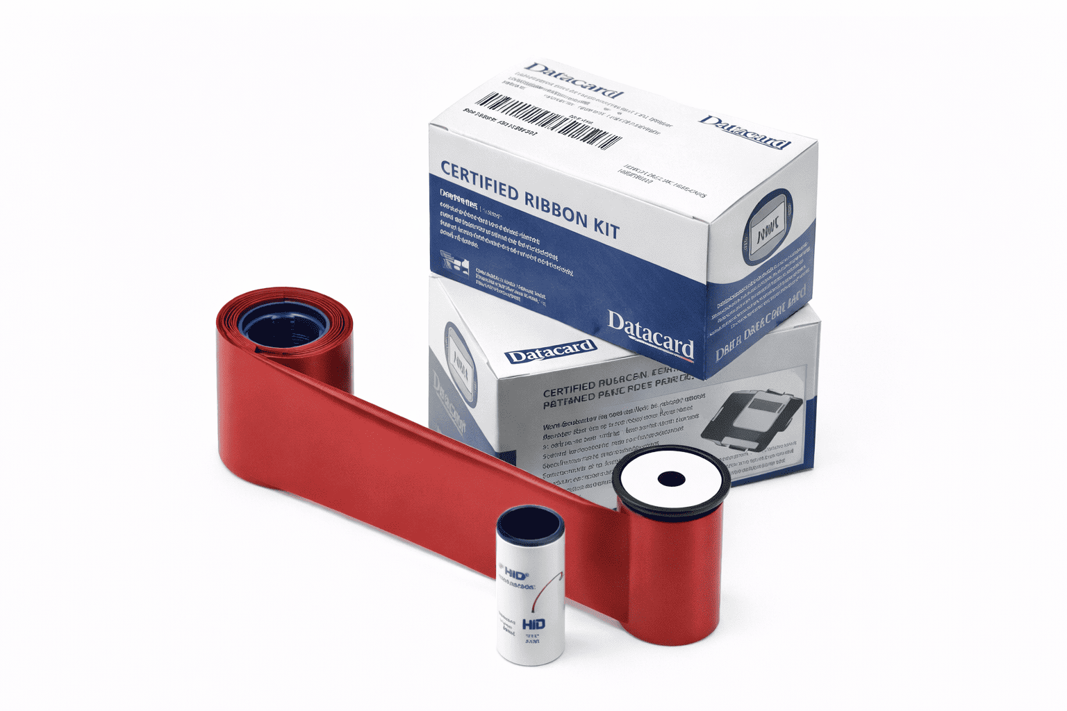 Cinta Datacard vinotinto
