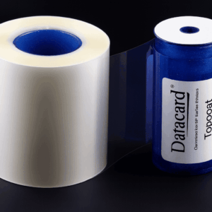 Cinta laminado Datacard transparente 1.0mm 300 img CP80 para protección de tarjetas