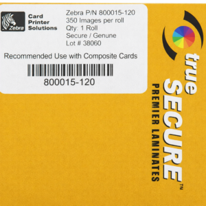 Cinta laminado holográfico Zebra - Genuine secure
