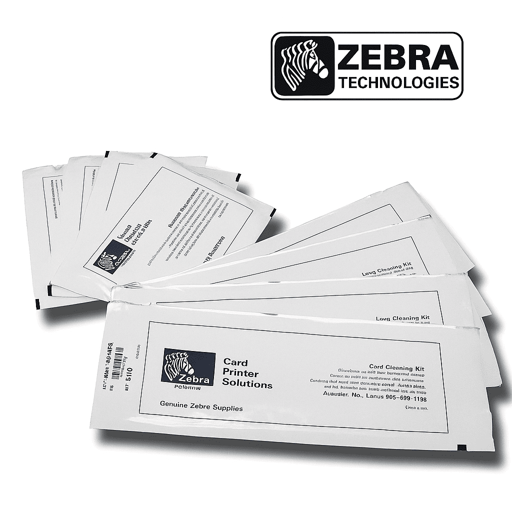 Kit de limpieza 4 tarjetas para mantenimiento de impresoras