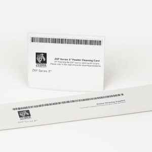 Kit de limpieza Zbera 4 tarjetas largas y 4 tarjetas cortas, para mantenimiento de impresoras Zebra