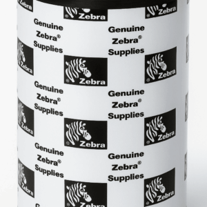 Cinta zebra cerca 110 mm x 74 mts para impresión de etiquetas