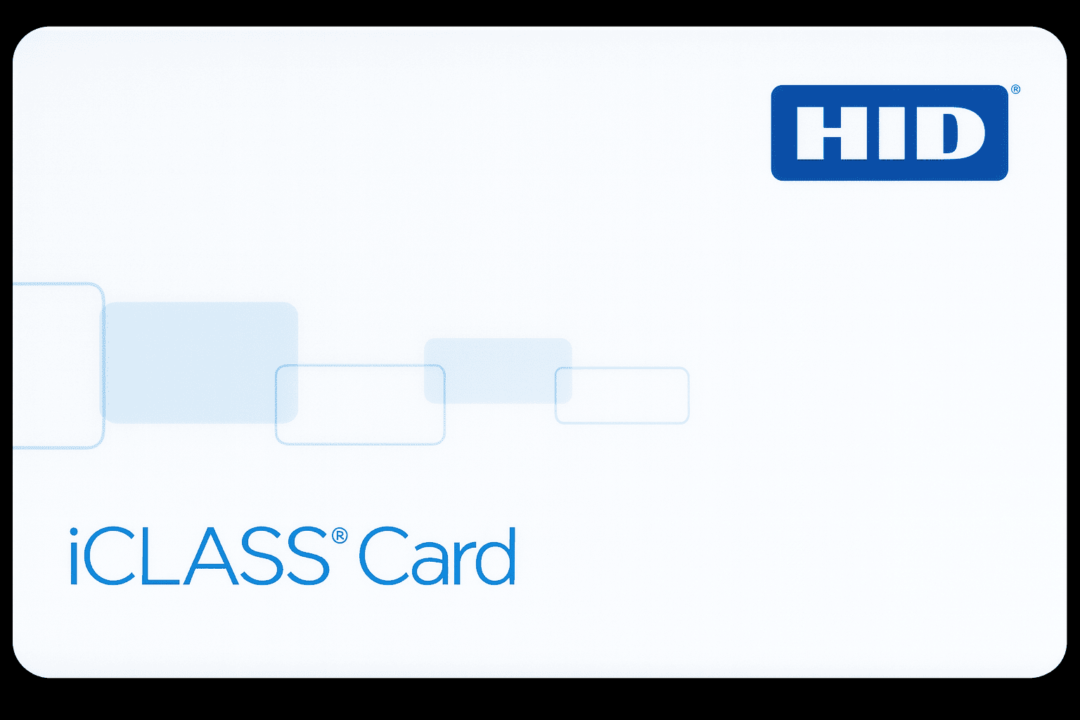 Tarjetas HID Iclass 32k para identificación empresarial