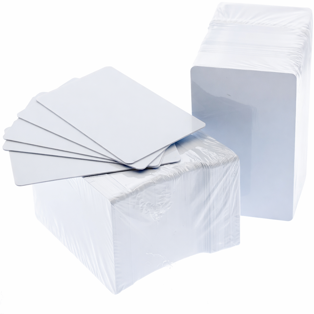 Tarjetas PVC blanca Cal 30